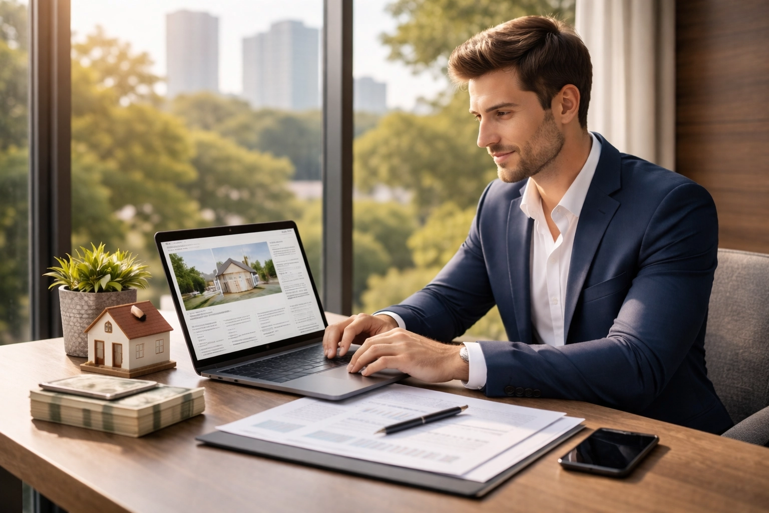 A handshake between a real estate investor and a hard money lender