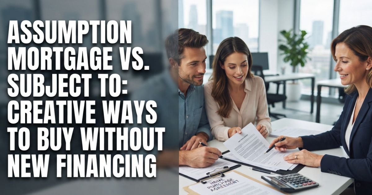 Assumption Mortgage vs. Subject To